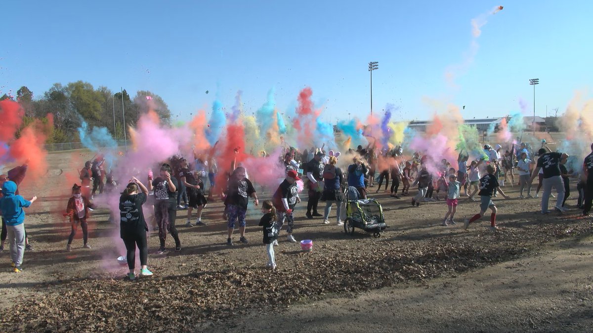 Color Run Teaches Children The Importance Of Healthy Living