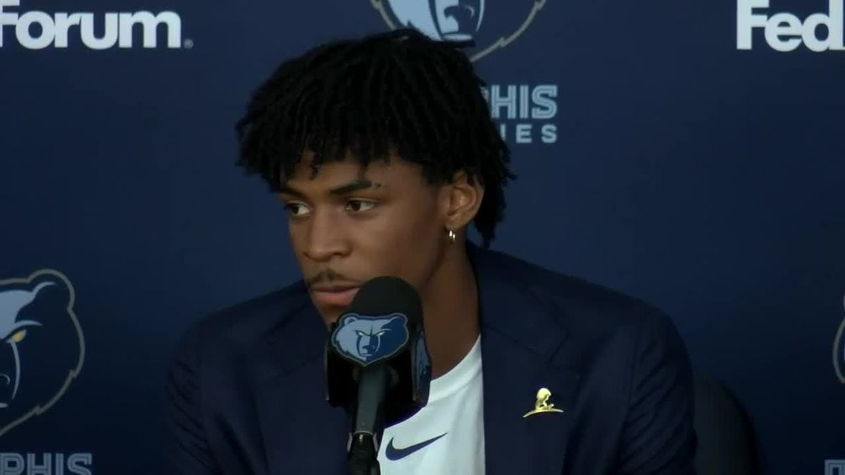 Ja Morant introduced as the newest team member of the Memphis Grizzlies. (Source: KFVS)