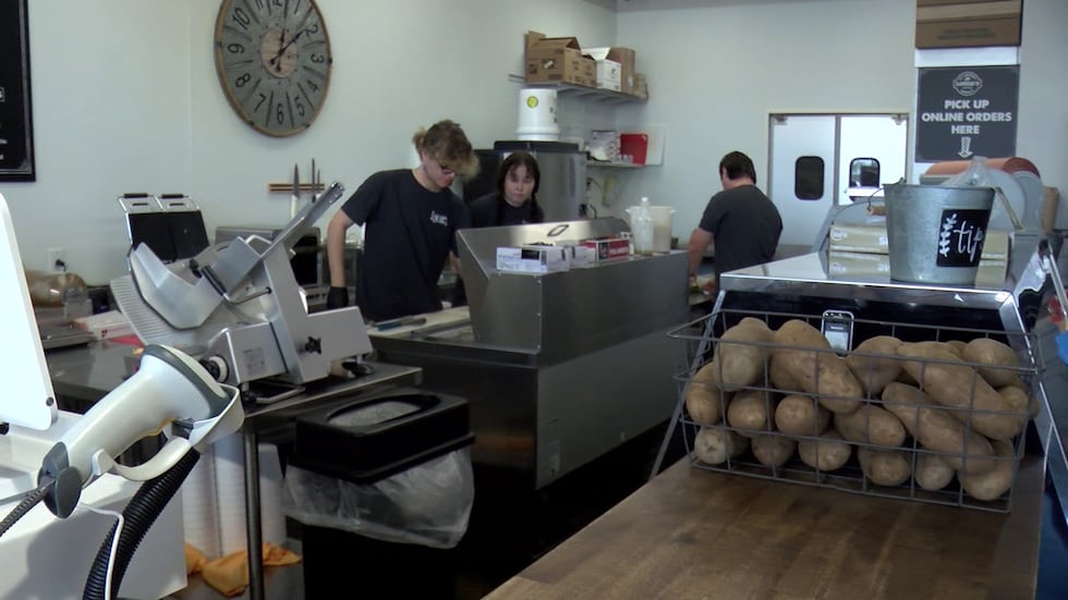 Louie's deli and meat market offers free freezer space to anyone in need