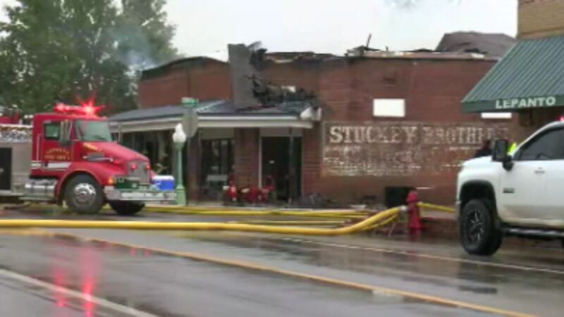 Building fire in downtown Lepanto under investigation