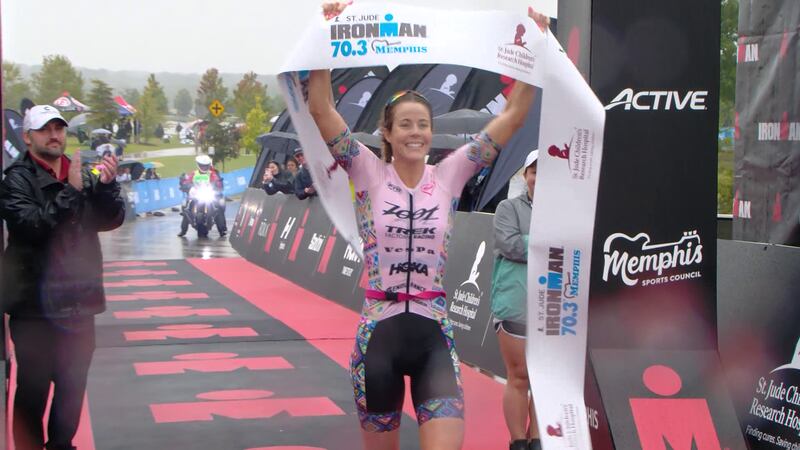 2021's inaugural St. Jude Ironman 70.3 Memphis.
