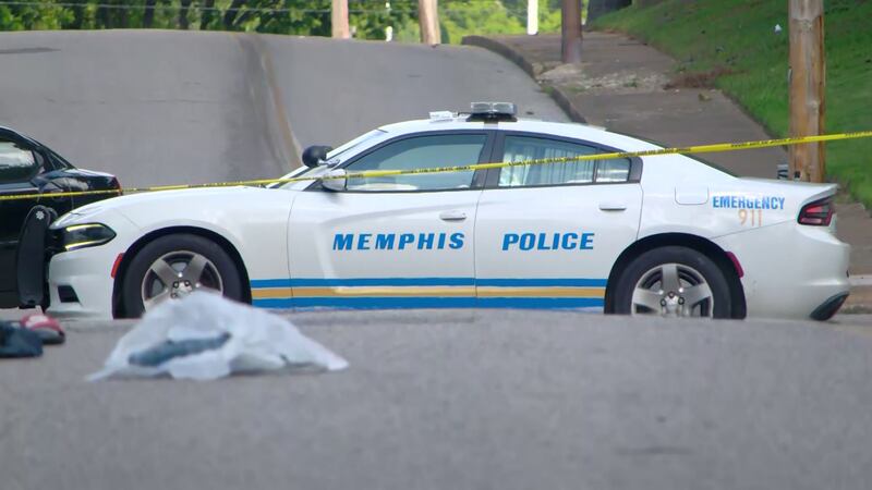 The scene on Hale Avenue.