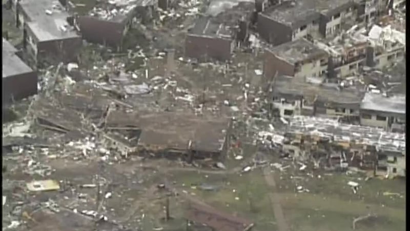 From the WMC archives: Chopper tour of Super Tuesday 2008 tornadoes