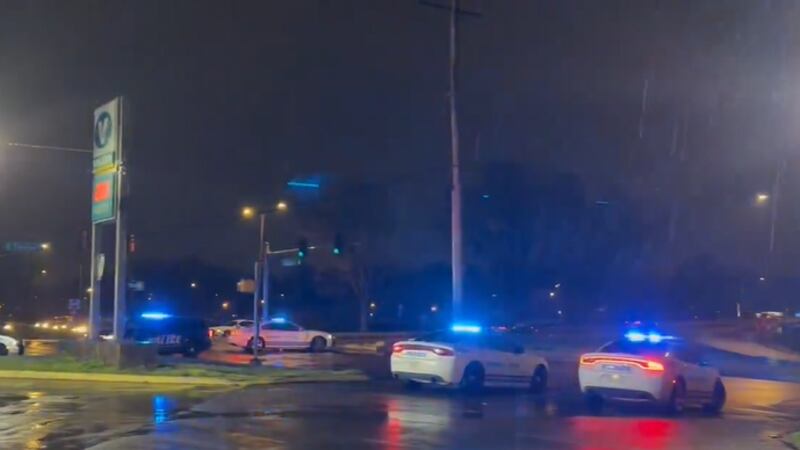 Suspect on the run after officer shot during traffic stop, I-240 blocked