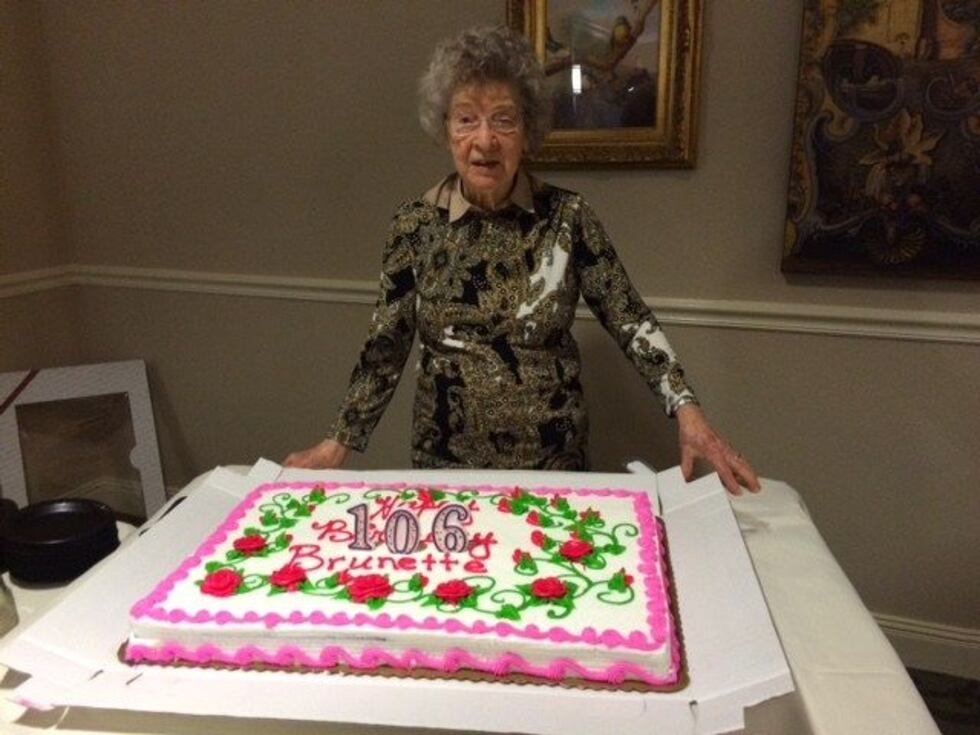 Brunette Nelms celebrated her 106th birthday (SOURCE: WMC Action News 5)