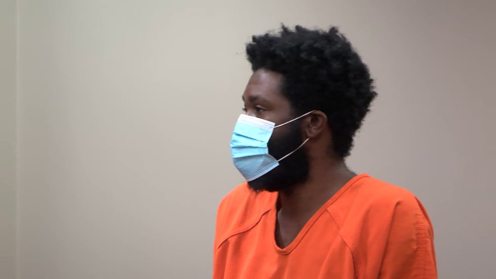Larry Pickens makes his first court appearance following the shooting death of Dr. Benjamin...