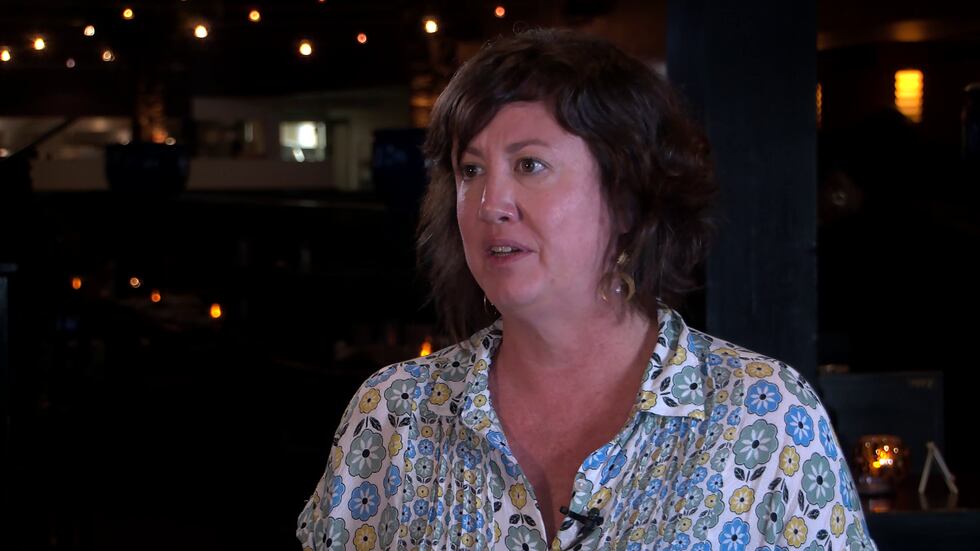 Deni Reilly, co-owner of the Majestic Grille on South Main Street