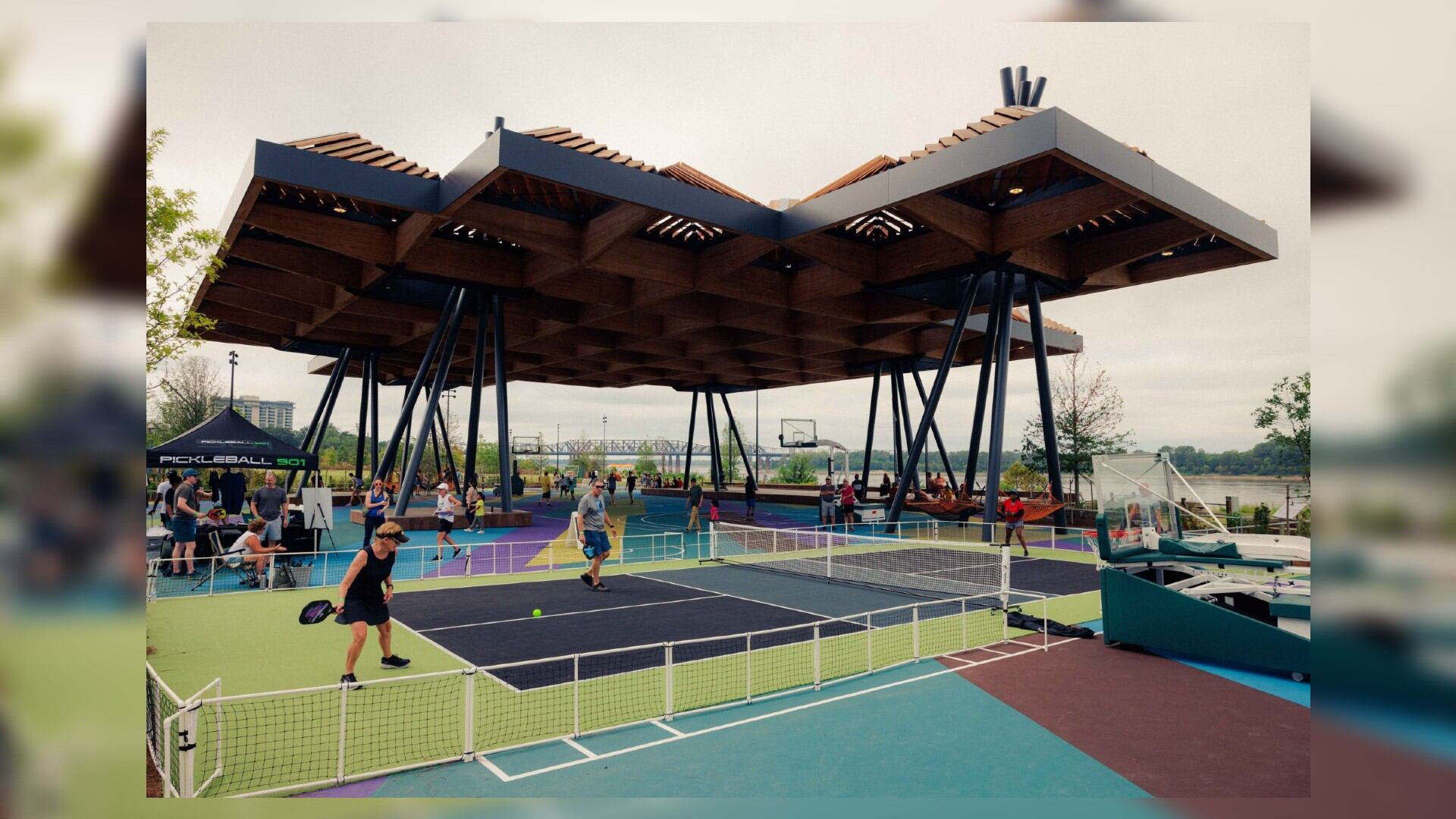 Tom Lee Park reopens to kick off pickleball tournament for Memorial Day Weekend - Vimarsana News