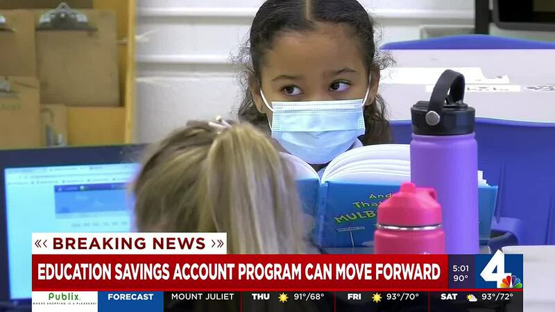Education savings account program can move forward