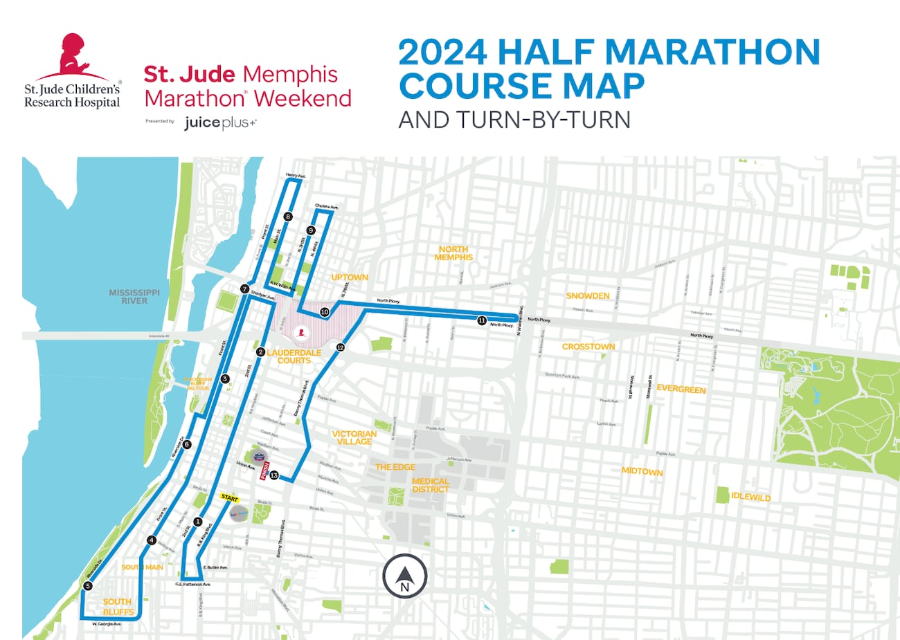 St. Jude releases course maps for 2024 marathon weekend St. Jude releases course maps for 2024 marathon weekend