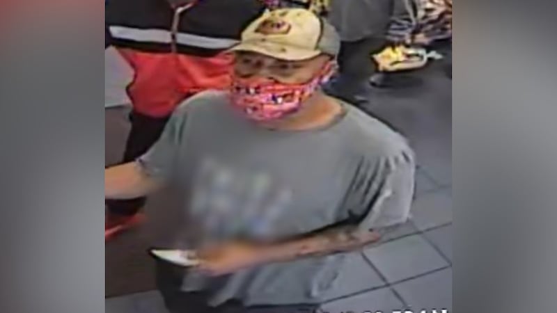 Police say the above man is a suspect in a homicide that took place at a South Memphis gas...