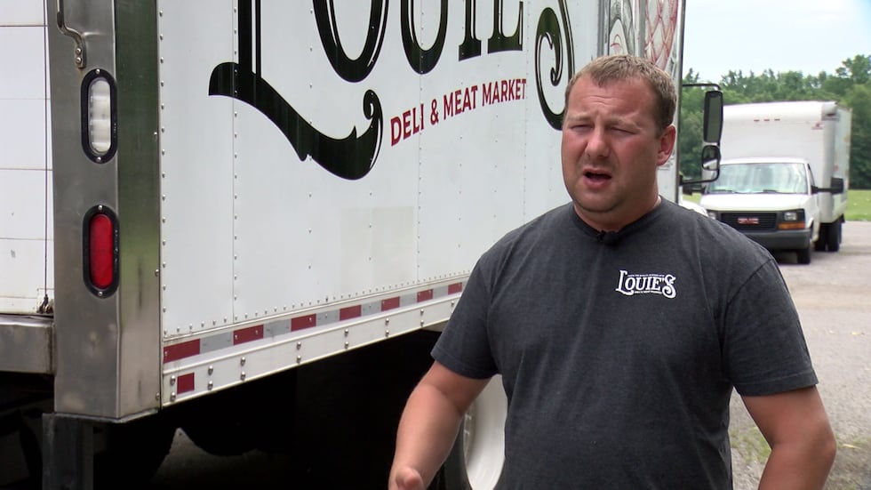 Louie's deli and meat market offers free freezer space to anyone in need