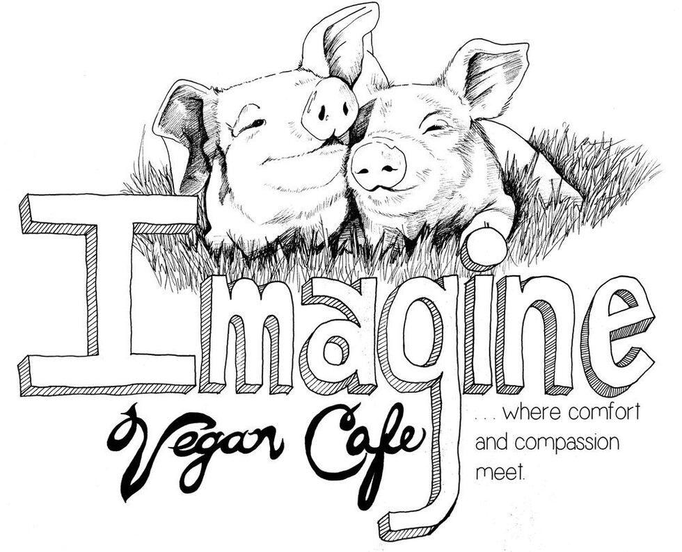Imagine Vegan Cafe logo (Source: ImagineVeganCafe.com)