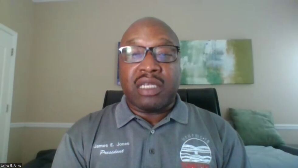 James E. Jones, president of Teamsters Local