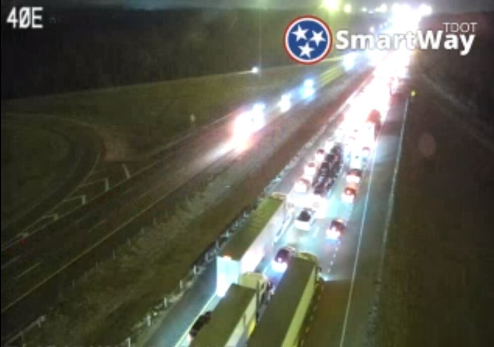 Traffic is at a complete standstill with no alternative routes.