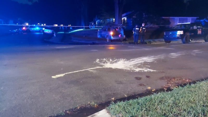 The scene at Perkins Terrace and Dee Road