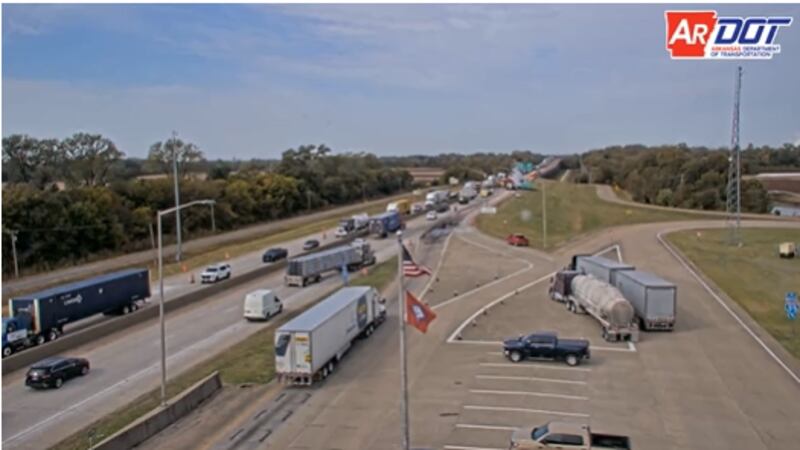 The scene on I-55.
