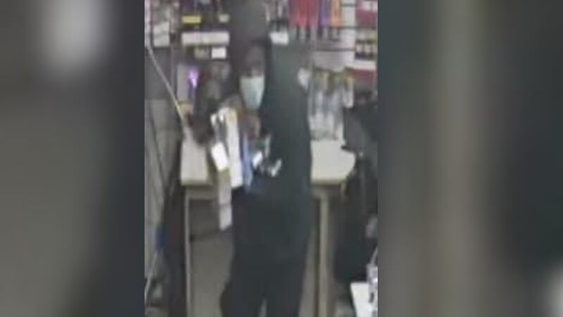 Memphis Police Department is searching for suspects involved in a burglary at a EZ Express store.
